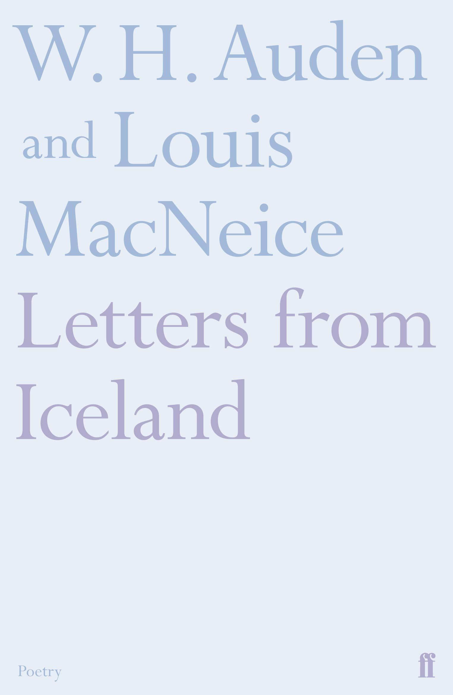 Letters from Iceland cover